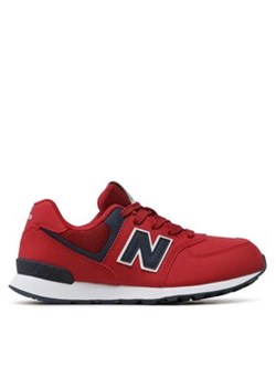 New Balance Sneakersy GC574CR1 Czerwony ze sklepu MODIVO w kategorii Buty sportowe damskie - zdjęcie 171211929