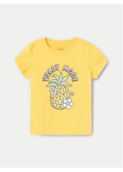 NAME IT T-Shirt Vibeke 13228146 Żółty Regular Fit ze sklepu MODIVO w kategorii Bluzki dziewczęce - zdjęcie 171212077