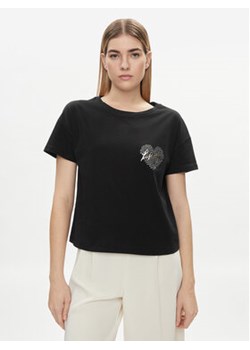 Liu Jo T-Shirt VA4156 JS923 Czarny Relaxed Fit ze sklepu MODIVO w kategorii Bluzki damskie - zdjęcie 171212226