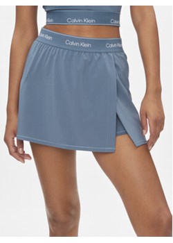 Calvin Klein Performance Spódnica mini 00GWS4T901 Niebieski Regular Fit ze sklepu MODIVO w kategorii Spódnice - zdjęcie 171212839