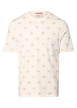 Scotch & Soda Koszulka męska Mężczyźni Bawełna piaskowy wzorzysty ze sklepu vangraaf w kategorii T-shirty męskie - zdjęcie 171213618