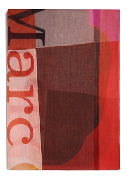 Marc O'Polo Szalik damski Kobiety Modal czerwony wzorzysty ze sklepu vangraaf w kategorii Szaliki i chusty damskie - zdjęcie 171213647