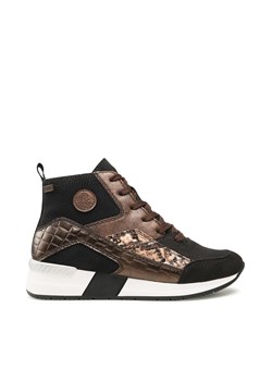 Sneakersy Rieker N7610-00 Black Combination ze sklepu eobuwie.pl w kategorii Buty sportowe damskie - zdjęcie 171214285