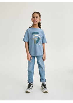 Reserved - T-shirt regular - niebieski ze sklepu Reserved w kategorii T-shirty chłopięce - zdjęcie 171217027