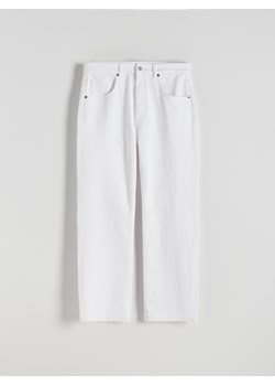 Reserved - Jeansy straight leg - biały ze sklepu Reserved w kategorii Jeansy męskie - zdjęcie 171217179
