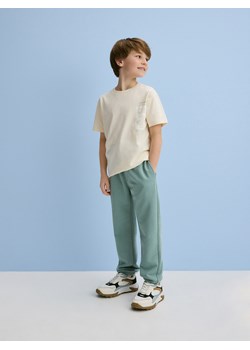 Reserved - Bawełniane spodnie jogger 2 pack - turkusowy ze sklepu Reserved w kategorii Spodnie chłopięce - zdjęcie 171219487