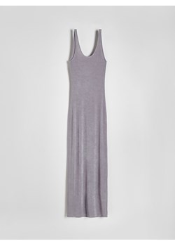 Reserved - Sukienka maxi - jasnoszary ze sklepu Reserved w kategorii Sukienki - zdjęcie 171219557