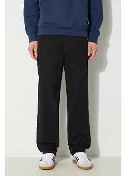 Norse Projects spodnie Aros Regular Organic męskie kolor czarny proste N25.0368.9999 ze sklepu PRM w kategorii Spodnie męskie - zdjęcie 171220767