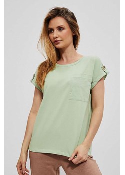 T-shirt damski zielony ze sklepu 5.10.15 w kategorii Bluzki damskie - zdjęcie 171221016