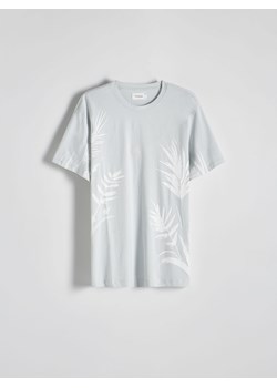 Reserved - T-shirt regular z nadrukiem - jasnoniebieski ze sklepu Reserved w kategorii T-shirty męskie - zdjęcie 171221988