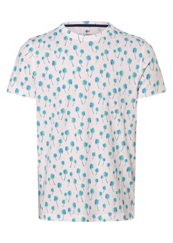 Nils Sundström Koszulka męska Mężczyźni Bawełna biały wzorzysty ze sklepu vangraaf w kategorii T-shirty męskie - zdjęcie 171222328