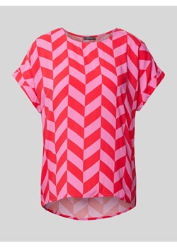 Bluzka w graficzny wzór ze sklepu Peek&Cloppenburg  w kategorii Bluzki damskie - zdjęcie 171223456