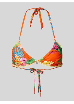 Top bikini z kwiatowym wzorem model ‘MAIMITI’ ze sklepu Peek&Cloppenburg  w kategorii Stroje kąpielowe - zdjęcie 171223569