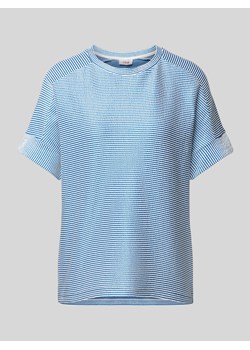 T-shirt z fakturowanym wzorem ze sklepu Peek&Cloppenburg  w kategorii Bluzki damskie - zdjęcie 171223605