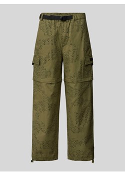 Spodnie cargo z detalem z logo model ‘Camp’ ze sklepu Peek&Cloppenburg  w kategorii Spodnie męskie - zdjęcie 171223787