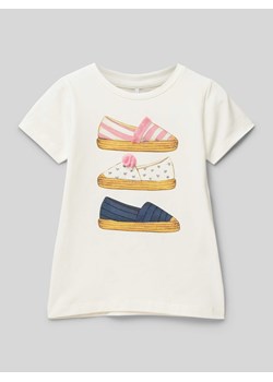 T-shirt z aplikacjami model ‘FFANG’ ze sklepu Peek&Cloppenburg  w kategorii Bluzki dziewczęce - zdjęcie 171223905