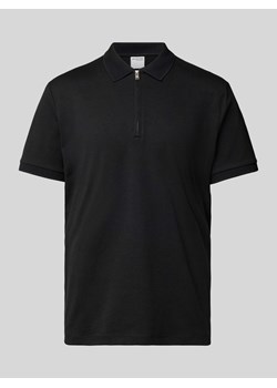 Koszulka polo o kroju regular fit z listwą na zamek błyskawiczny model ‘FAVE’ ze sklepu Peek&Cloppenburg  w kategorii T-shirty męskie - zdjęcie 171223929