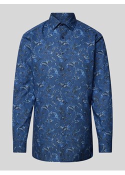 Koszula biznesowa o kroju modern fit ze wzorem paisley model 'GLOBAL KENT' ze sklepu Peek&Cloppenburg  w kategorii Koszule męskie - zdjęcie 171224006
