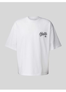 T-shirt o kroju oversized z nadrukiem z logo ze sklepu Peek&Cloppenburg  w kategorii T-shirty męskie - zdjęcie 171224008