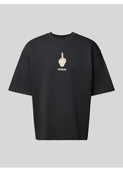 T-shirt z nadrukiem z motywem i logo ze sklepu Peek&Cloppenburg  w kategorii T-shirty męskie - zdjęcie 171224065