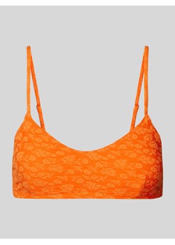 Top bikini z wyhaftowanym logo model ‘PASTELROSEWARO’ ze sklepu Peek&Cloppenburg  w kategorii Stroje kąpielowe - zdjęcie 171224127
