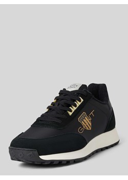 Sneakersy z nadrukiem z logo model ‘Garold’ ze sklepu Peek&Cloppenburg  w kategorii Buty sportowe męskie - zdjęcie 171224159