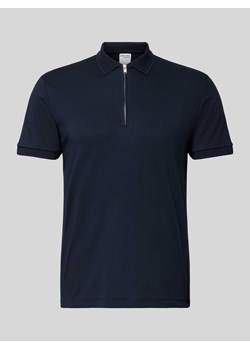 Koszulka polo o kroju regular fit z listwą na zamek błyskawiczny model ‘FAVE’ ze sklepu Peek&Cloppenburg  w kategorii T-shirty męskie - zdjęcie 171224166