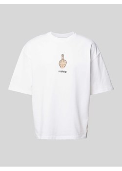 T-shirt z nadrukiem z motywem i logo ze sklepu Peek&Cloppenburg  w kategorii T-shirty męskie - zdjęcie 171224176