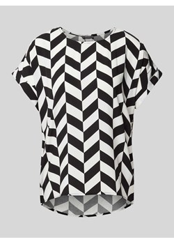 Bluzka w graficzny wzór ze sklepu Peek&Cloppenburg  w kategorii Bluzki damskie - zdjęcie 171224249