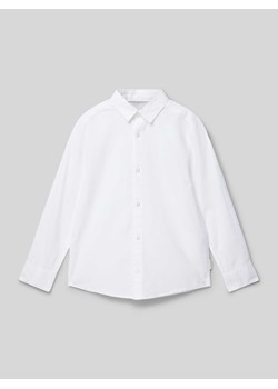 Koszula biznesowa z listwą guzikową ze sklepu Peek&Cloppenburg  w kategorii Koszule chłopięce - zdjęcie 171224388