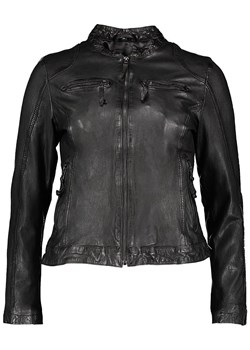Caminari Skórzana kurtka w kolorze czarnym ze sklepu Limango Polska w kategorii Kurtki damskie - zdjęcie 171225357
