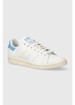 adidas Originals sneakersy skórzane Stan Smith W kolor biały IE0467 ze sklepu ANSWEAR.com w kategorii Buty sportowe męskie - zdjęcie 171228109