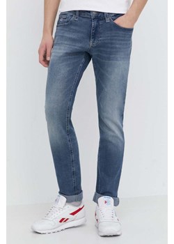 Tommy Jeans jeansy Scanton męskie kolor niebieski DM0DM18721 ze sklepu ANSWEAR.com w kategorii Jeansy męskie - zdjęcie 171228375