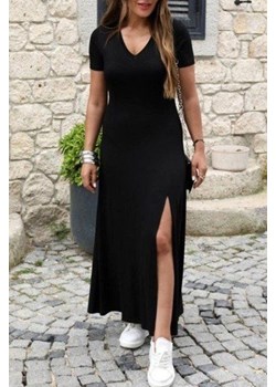 Sukienka REALFEDA BLACK ze sklepu Ivet Shop w kategorii Sukienki - zdjęcie 171229046