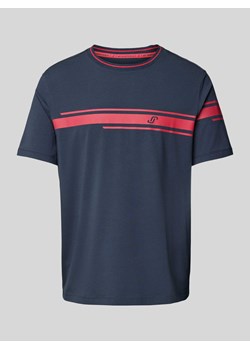 T-shirt z obszyciem w kontrastowym kolorze ze sklepu Peek&Cloppenburg  w kategorii T-shirty męskie - zdjęcie 171230125