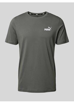 T-shirt z nadrukiem z logo ze sklepu Peek&Cloppenburg  w kategorii T-shirty męskie - zdjęcie 171230249