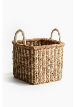 H & M - Ręcznie wykonany kosz do przechowywania - Beżowy ze sklepu H&M w kategorii Kosze i koszyki - zdjęcie 171230325