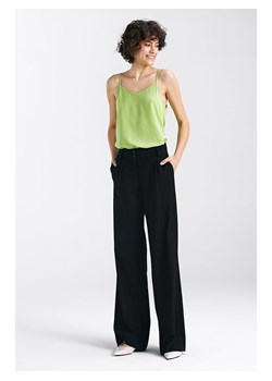 Nife Spodnie w kolorze czarnym ze sklepu Limango Polska w kategorii Spodnie damskie - zdjęcie 171233529