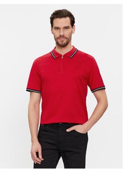 KARL LAGERFELD Polo 745080 541200 Czerwony Regular Fit ze sklepu MODIVO w kategorii T-shirty męskie - zdjęcie 171234098
