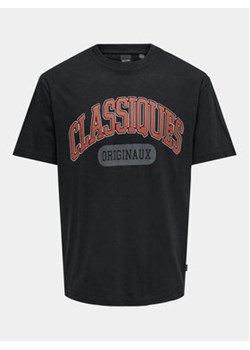 Only & Sons T-Shirt Classiques 22029023 Czarny Relaxed Fit ze sklepu MODIVO w kategorii T-shirty męskie - zdjęcie 171234135