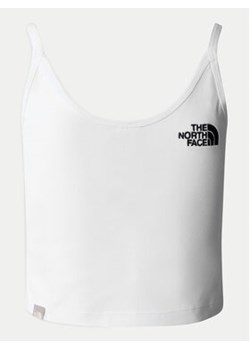 The North Face Top NF0A55AQ Biały Cropped Fit ze sklepu MODIVO w kategorii Bluzki damskie - zdjęcie 171234548