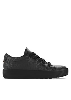 Sneakersy ECCO Soft 60 K Junior 71384301001 Czarny ze sklepu eobuwie.pl w kategorii Buty sportowe dziecięce - zdjęcie 171235375