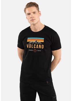 T-shirt z printem T-ADVE ze sklepu Volcano.pl w kategorii T-shirty męskie - zdjęcie 171236197