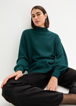 Sweter oversize ze stójką ze sklepu bonprix w kategorii Swetry damskie - zdjęcie 171236836