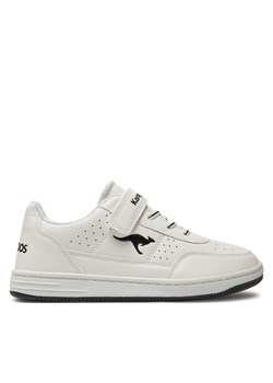 Sneakersy KangaRoos K-Cp Gate Ev 18906 500 S White/Jet Black ze sklepu eobuwie.pl w kategorii Buty sportowe dziecięce - zdjęcie 171238337