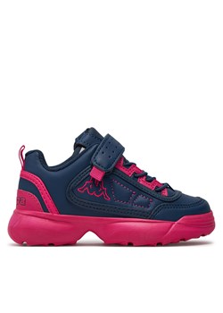 Sneakersy Kappa 260782BCK Navy/Pink 6722 ze sklepu eobuwie.pl w kategorii Buty sportowe dziecięce - zdjęcie 171238436