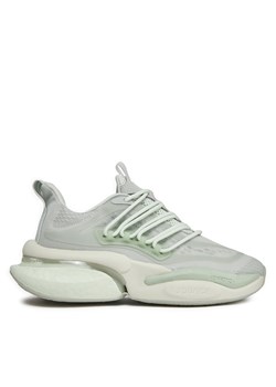 Sneakersy adidas Alphaboost V1 IG3733 Zielony ze sklepu eobuwie.pl w kategorii Buty sportowe damskie - zdjęcie 171238609