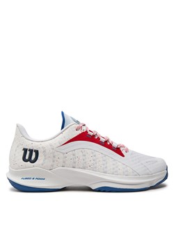 Buty Wilson Hurakn Pro WRS331710 White/Wilson Red/D V Blue ze sklepu eobuwie.pl w kategorii Buty sportowe męskie - zdjęcie 171239375
