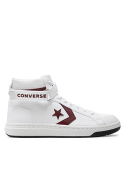 Sneakersy Converse Pro Blaze V2 Leather A06627C White/Cherry Daze/White ze sklepu eobuwie.pl w kategorii Trampki męskie - zdjęcie 171239579