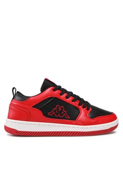 Sneakersy Kappa 243086 Red/Black 2011 ze sklepu eobuwie.pl w kategorii Buty sportowe męskie - zdjęcie 171239818